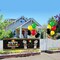 41PCS Happy Juneteenth Decorations Set – Large 70.8” Fabric Banner + 40 Latex Balloons (Red Black Green Yellow) Outdoor Yard Sign Porch Backdrop – African American Freedom Day Black History Party Supplies